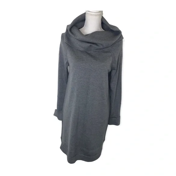knee length dresses for ladies Maisie Cowl Neck Sweater Dress